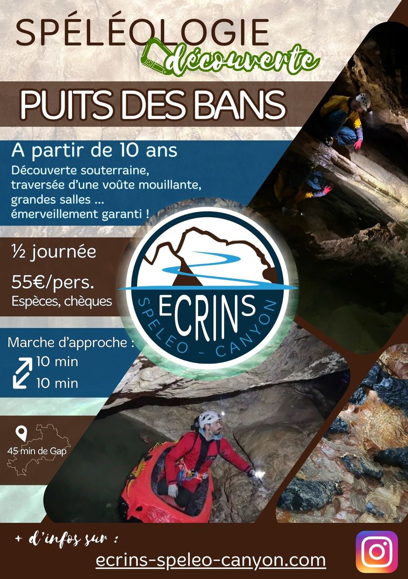 Ecrins Spéléo Canyon_La Bâtie-Montsaléon - © Ecrins Spéléo Canyon