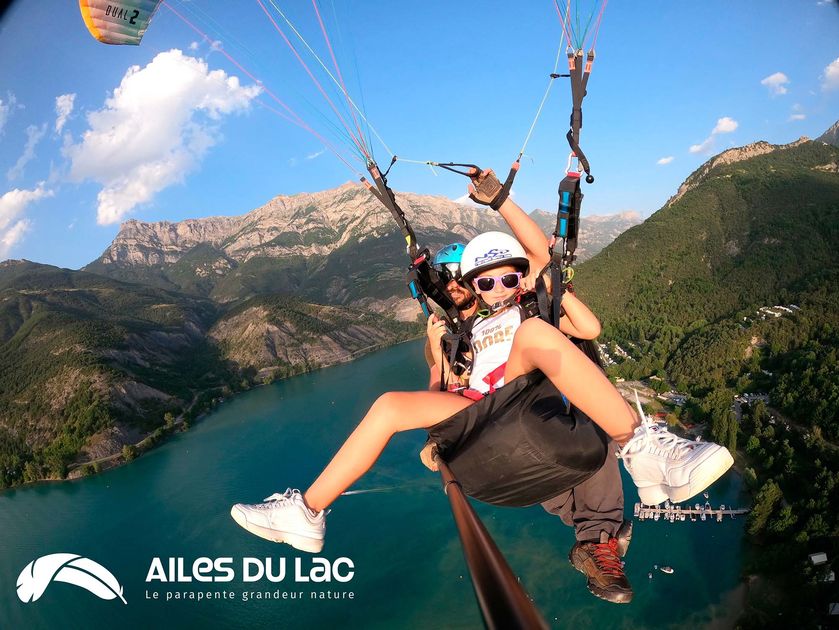Ailes du Lac : parapente à Serre-Ponçon - © Ailes du Lac
