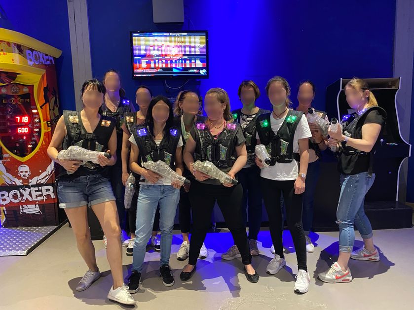 Groupe laser game - © Lasergames Gap