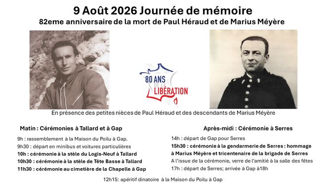 Carton d'invitation - © lesamisdupatrimoinedetallard