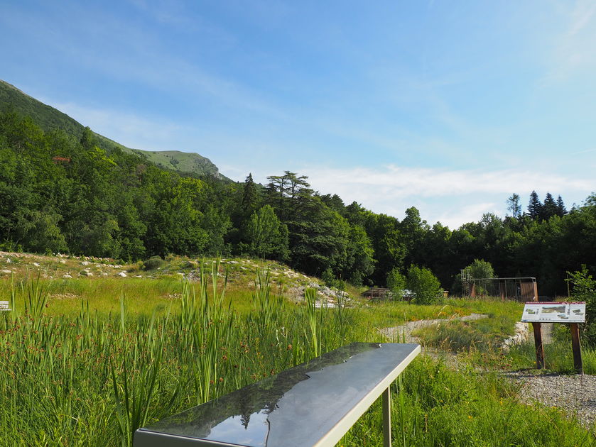 Vue du jardin - © S. Vialatte - CBNA
