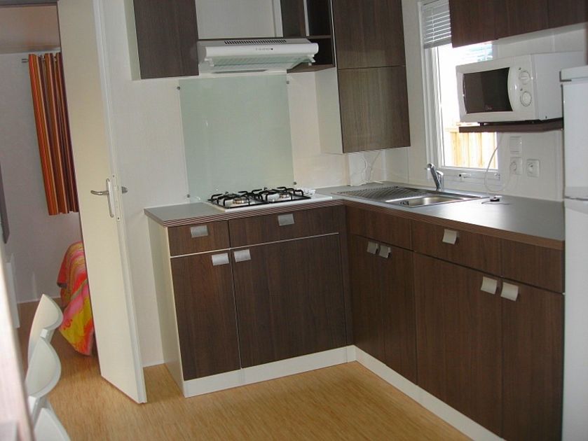 coin cuisine mobilhome - © Camping du Lac