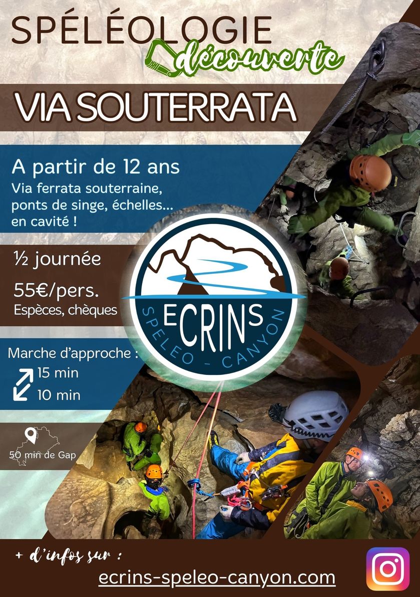 Ecrins Spéléo Canyon_La Bâtie-Montsaléon - © Ecrins Spéléo Canyon