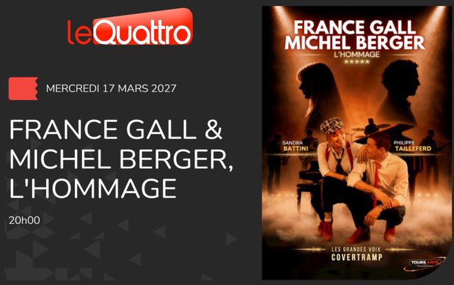 FRANCE GALL & MICHEL BERGER, L'HOMMAGE_Gap FRANCE GALL & MICHEL BERGER, L'HOMMAGE_Gap