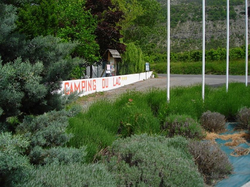 entrée du camping - © Camping du Lac