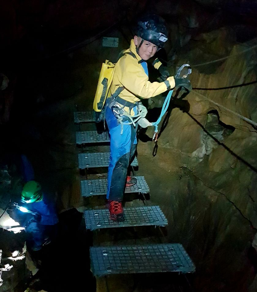 Marc Casali, spéléologie Hautes-Alpes, Dévoluy - © Marc Casali