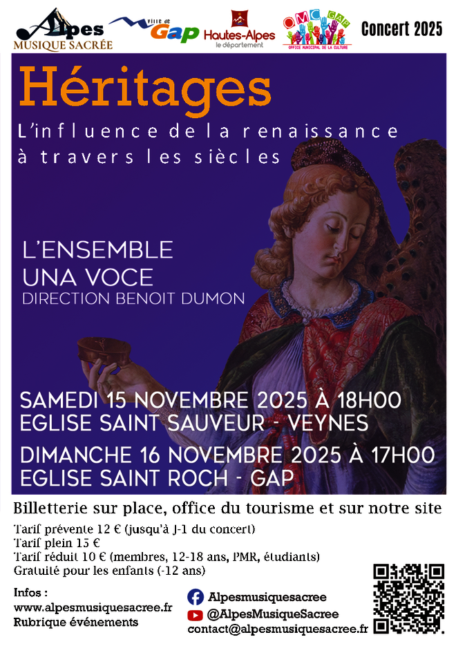 Affiche concert Héritages - © néant Affiche concert Héritages - © néant