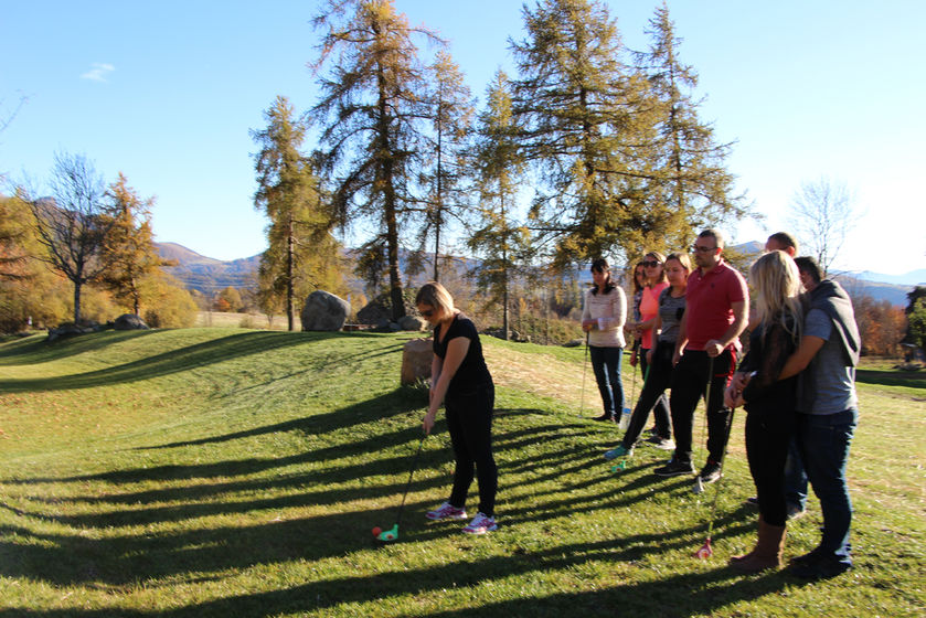 Swin golf, foot golf, billard golf - © M. Luttenbacher