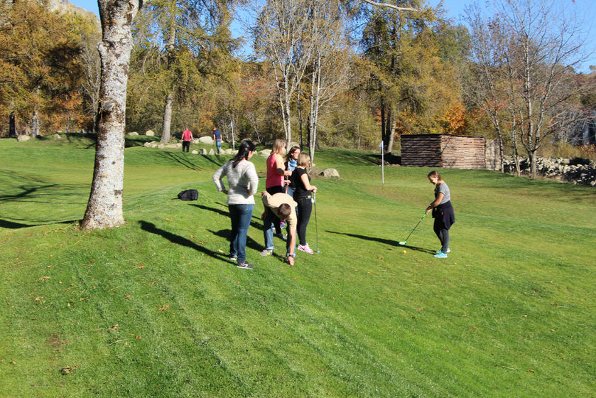 Swin golf, foot golf, billard golf - © M. Luttenbacher