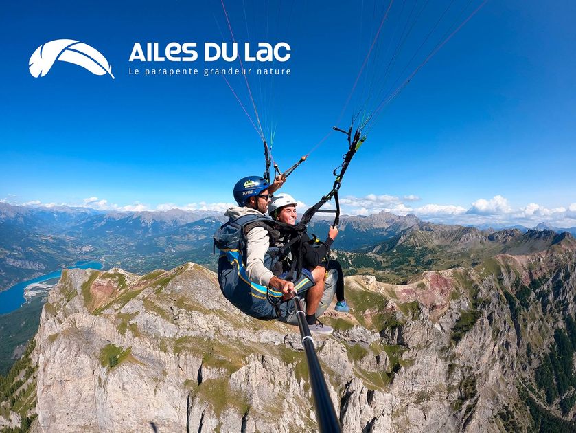 Ailes du Lac : parapente à Serre-Ponçon - © Ailes du Lac