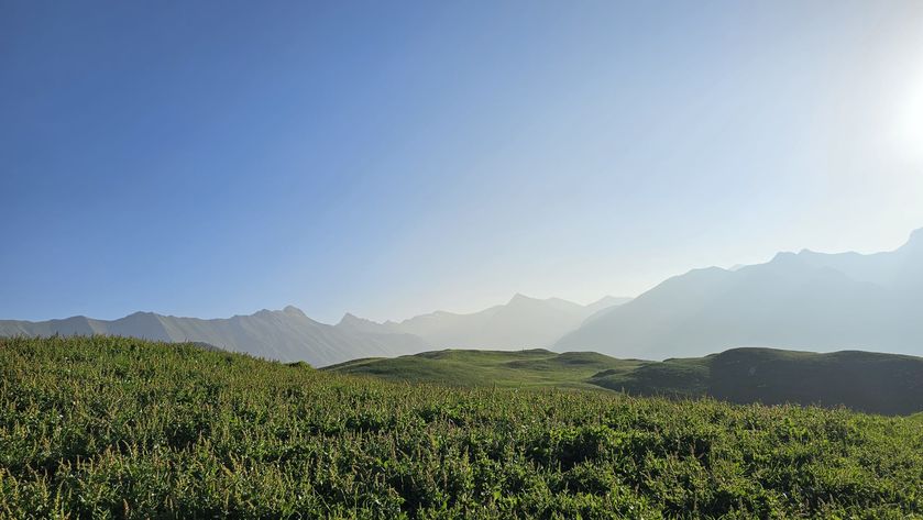 paysage au lever du jour - © A.Chenu