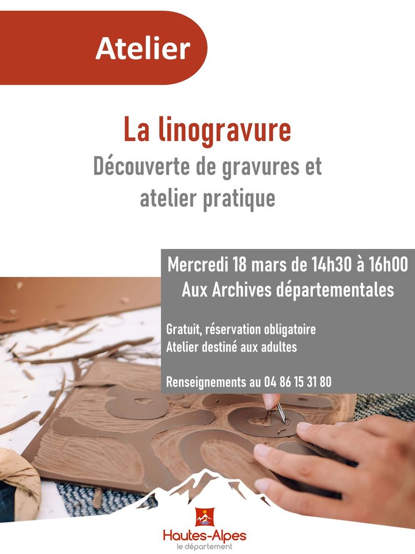 Linogravure - © Archivesdepartementales05