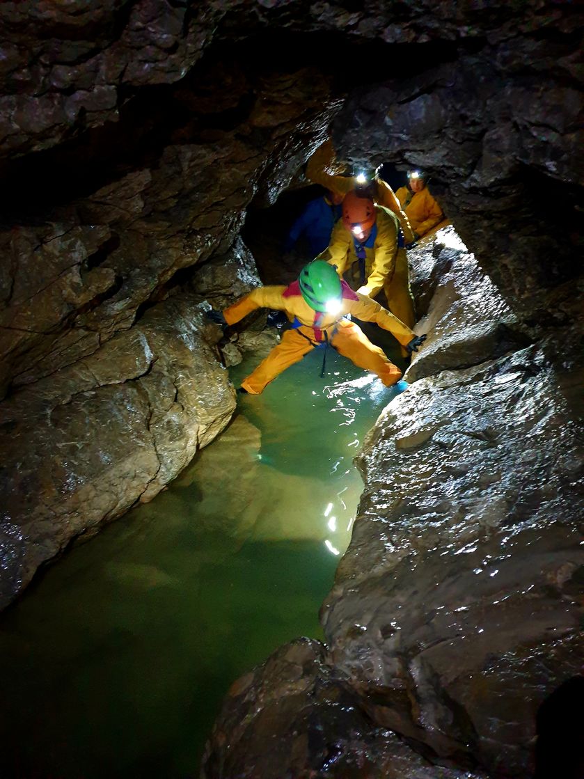 Marc Casali, spéléologie Hautes-Alpes, Dévoluy - © Marc Casali
