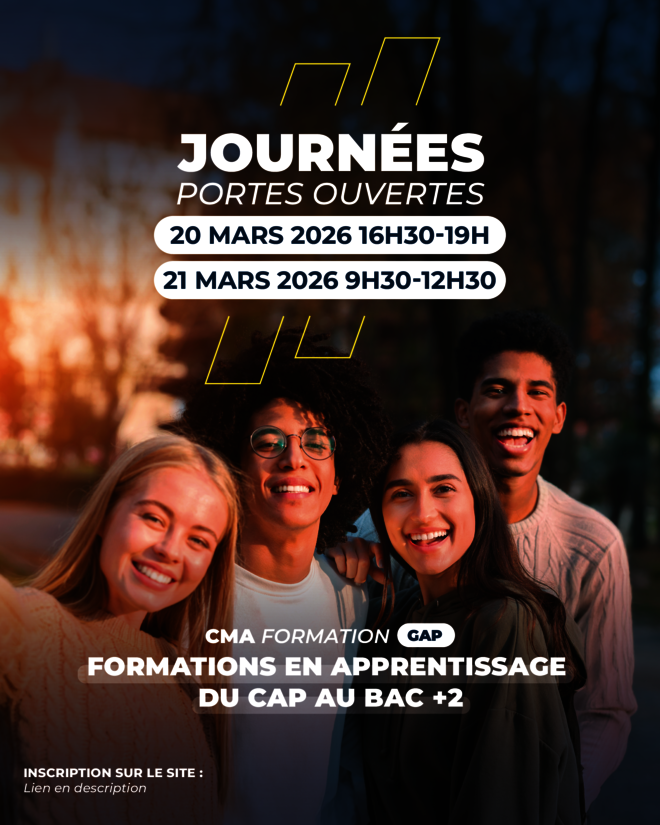 Journées Portes Ouvertes - © CMA Formation