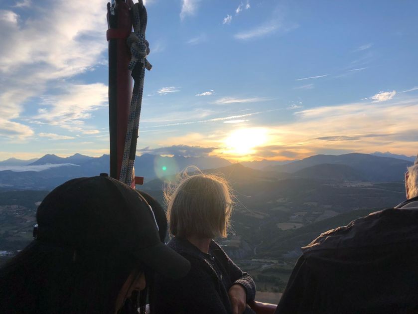 Levée de soleil au départ de Gap - © Motilla thomas