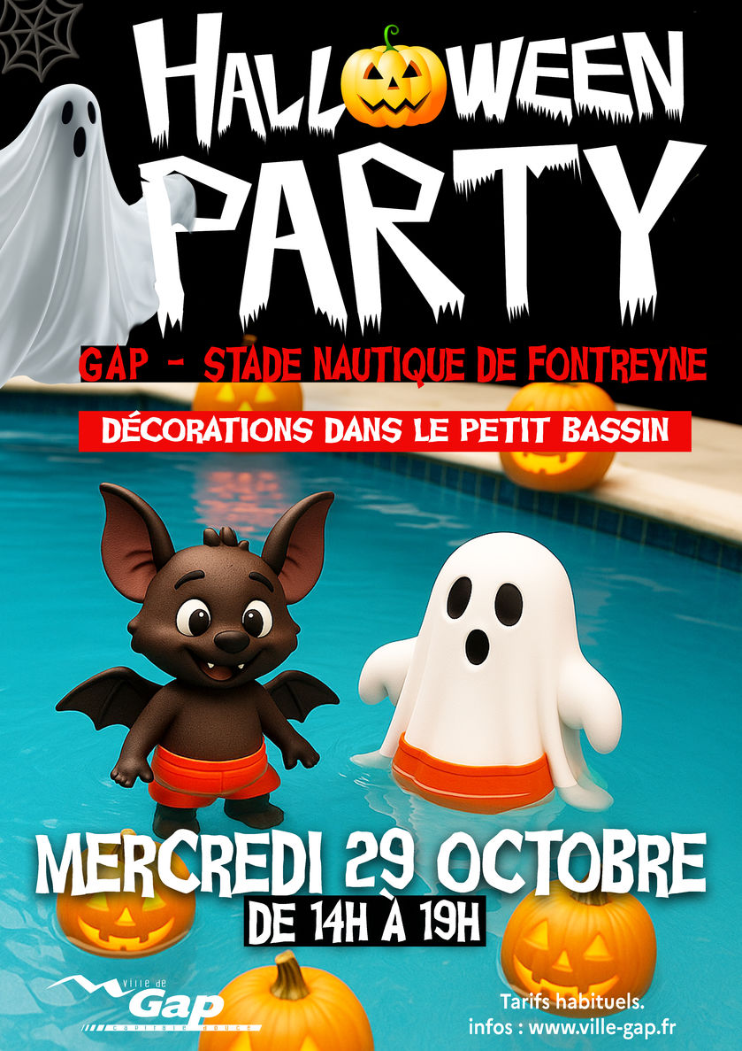 Halloween Party au Stade Nautique_Gap - © ville de Gap