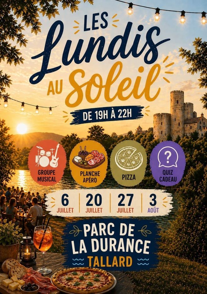 Les lundis au soleil_Tallard - © Fêt Com Tallard Les lundis au soleil_Tallard - © Fêt Com Tallard