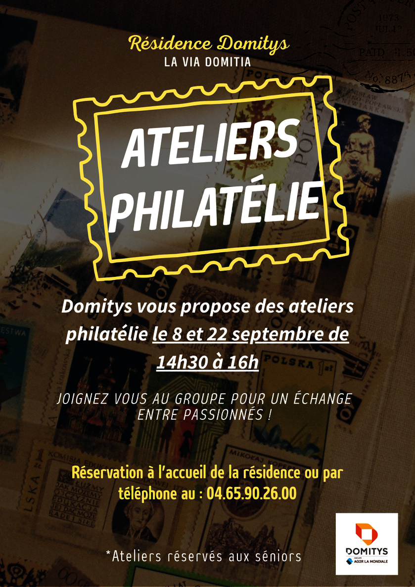 Affiche philatélie - © Domitys