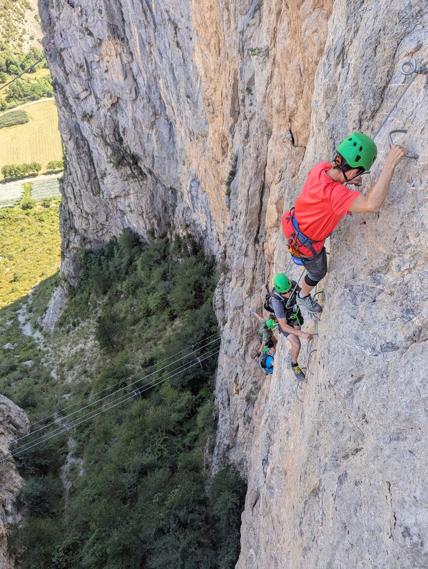 Via ferrata de la grande fistoire - © Ludivine Poncelet