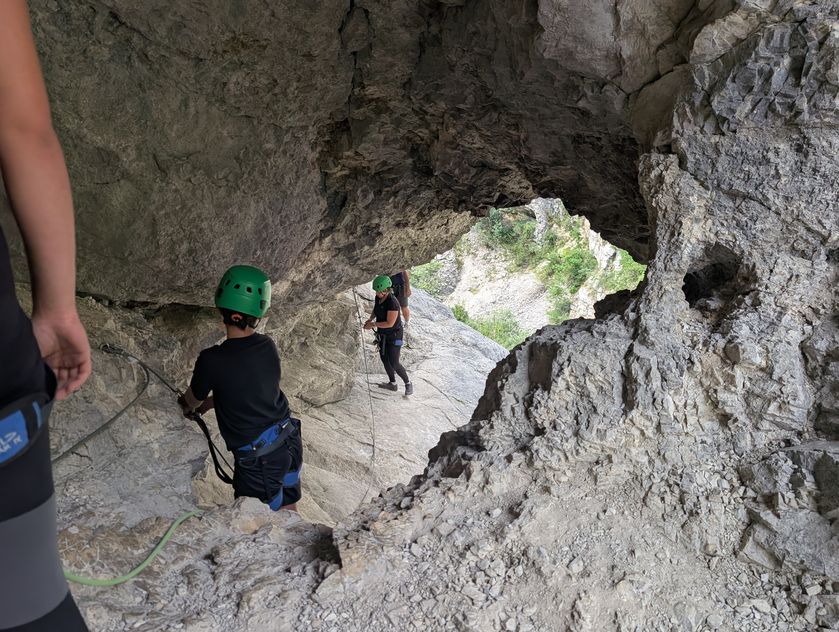 Via ferrata Dévoluy - © Ludivine Poncelet