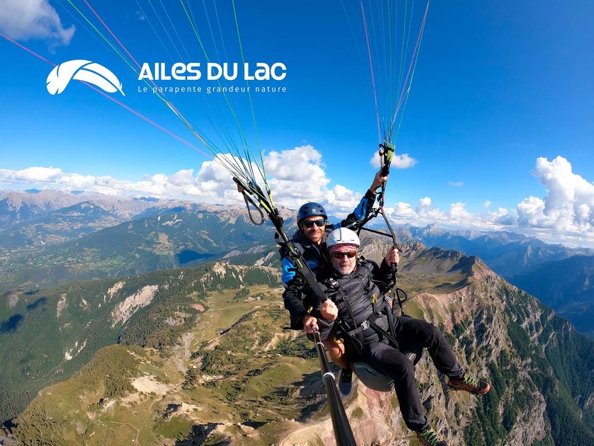 Ailes du Lac : parapente à Serre-Ponçon - © Ailes du Lac
