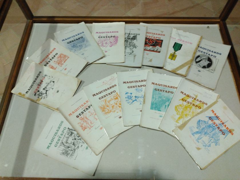 Les Mythiques Cahiers Maquisards et Gestapo de Richard DUCHAMBLO, mémorialiste de la Résistance - © DR/Amis du patrimoine de Tallard