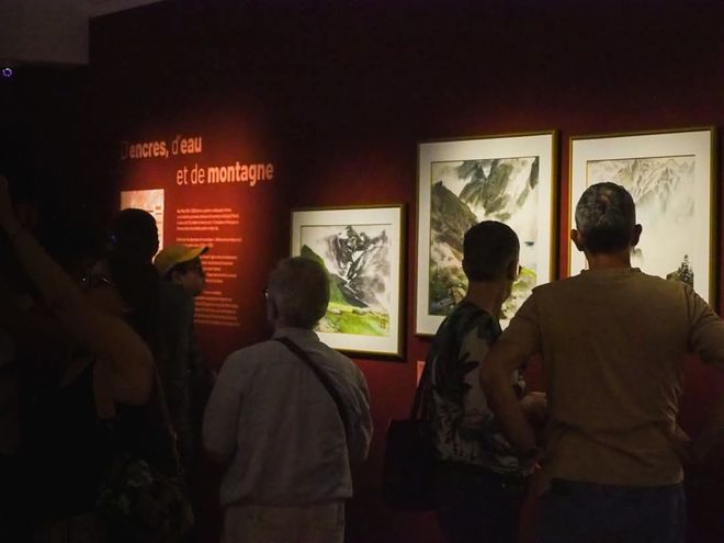 Lecture autour de l'exposition 'He Yifu. D'encre, d'eau et de montagnes'_Gap - © Département des Hautes-Alpes