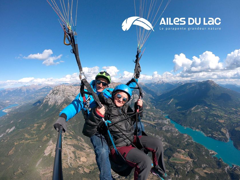 Ailes du Lac : parapente à Serre-Ponçon - © Ailes du Lac