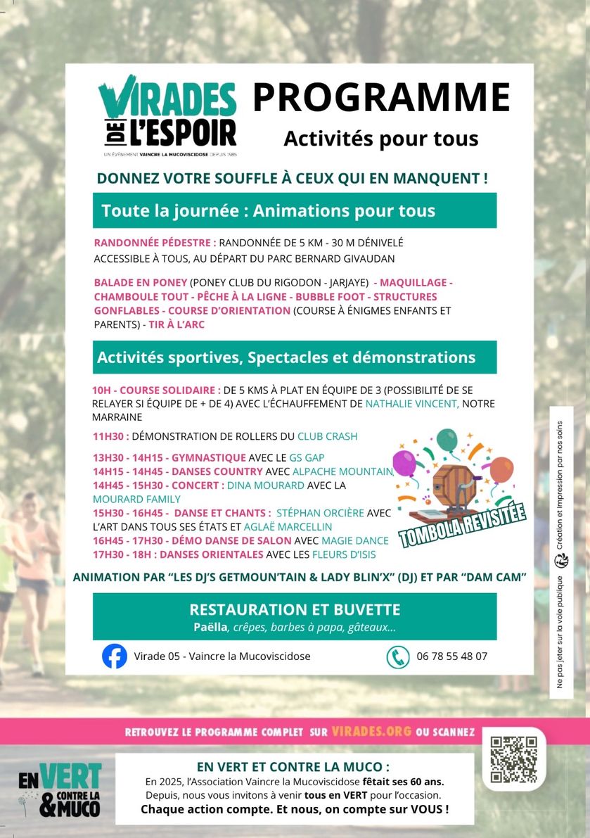 Programme - © Vaincre la mucoviscidose