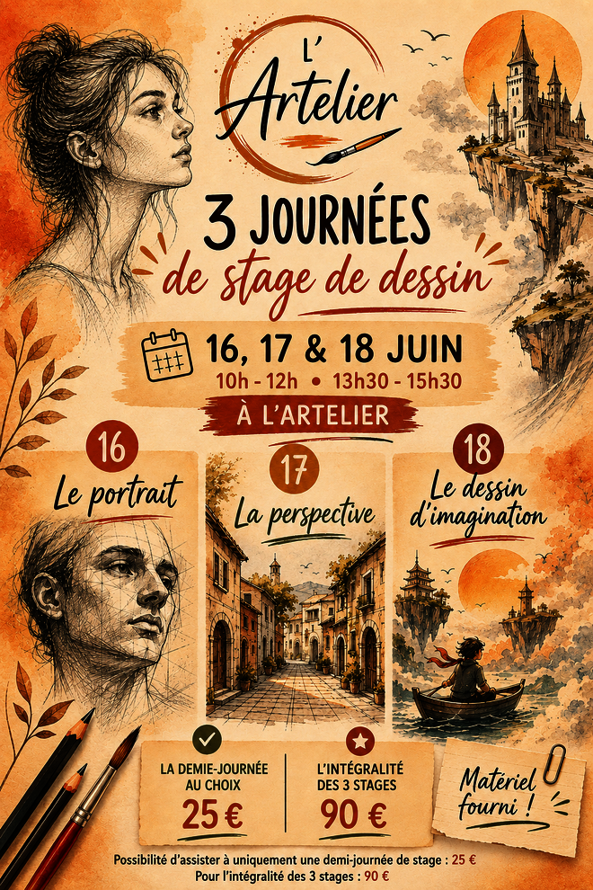 Stage dessin  - © Daudré Isabel 