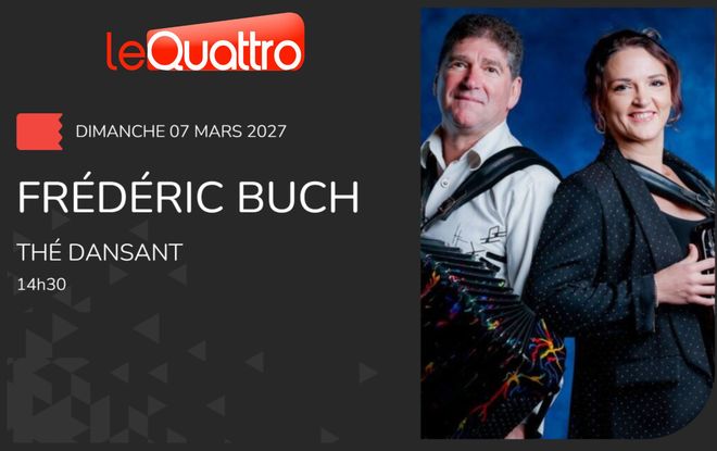 THÉ DANSANT avec Frédéric BUCH_Gap THÉ DANSANT avec Frédéric BUCH_Gap