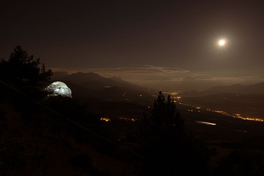 Bulle sous les étoiles - © Cabane pour deux