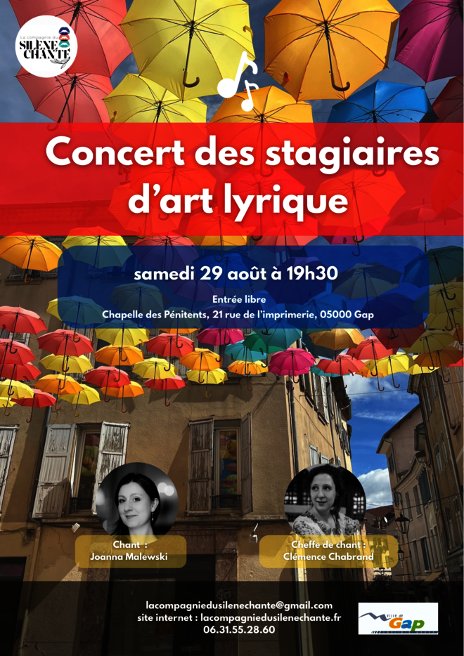 Concert des stagiaires d’art lyrique - © Clémence Chabrand Concert des stagiaires d’art lyrique - © Clémence Chabrand