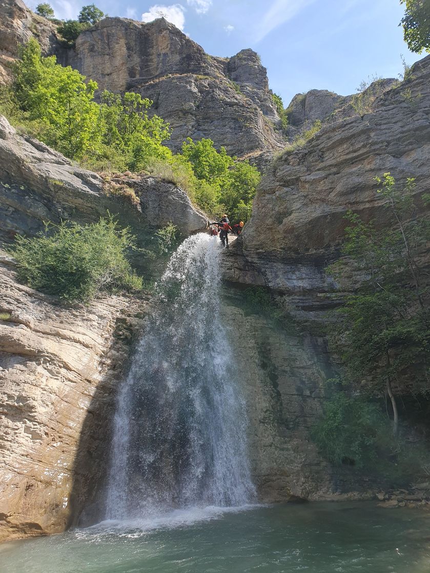 Cascade de Rabou - © Ecrins Spéléo Canyon