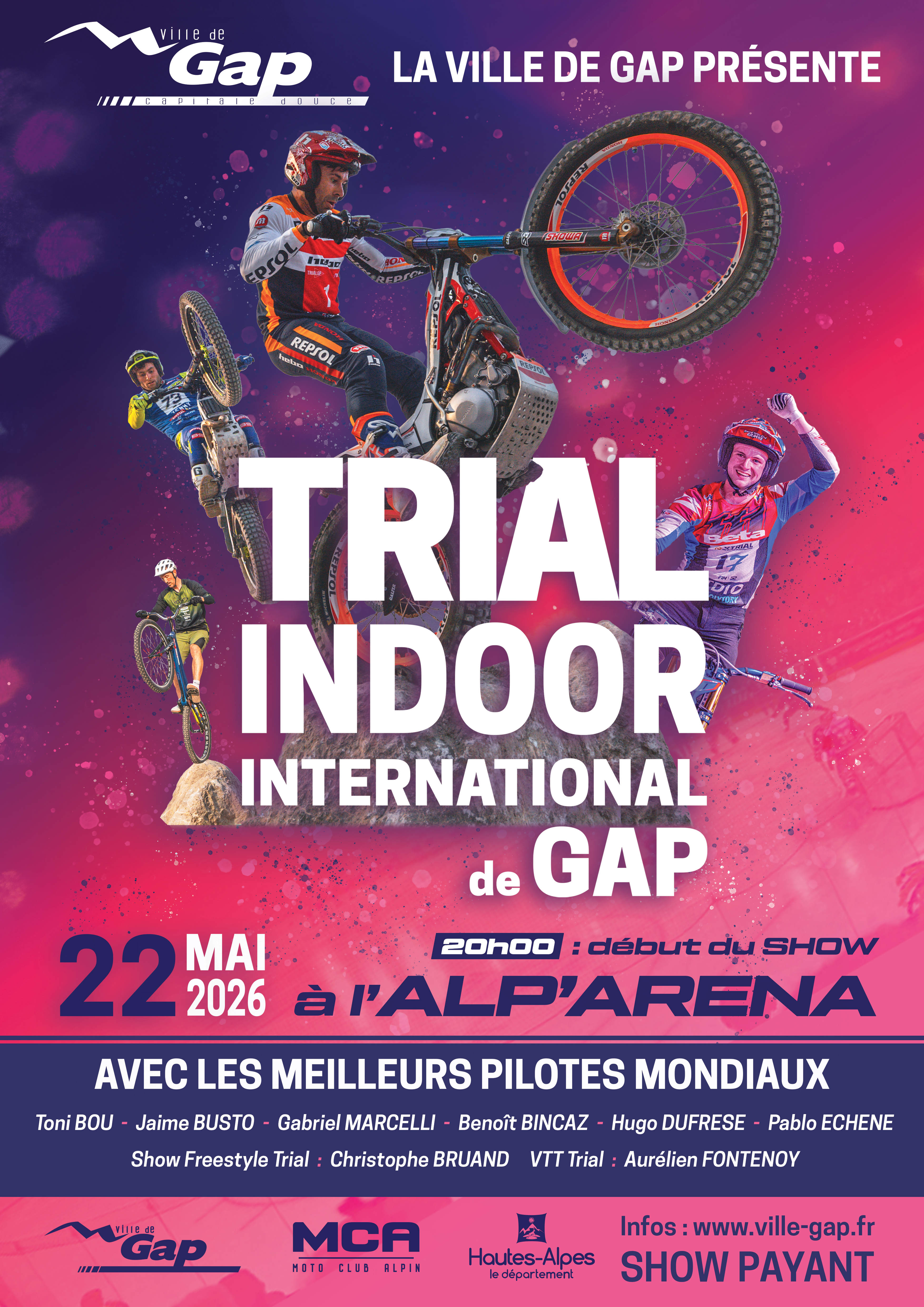 - © Trial Indoor International de Gap - © Trial Indoor International de Gap