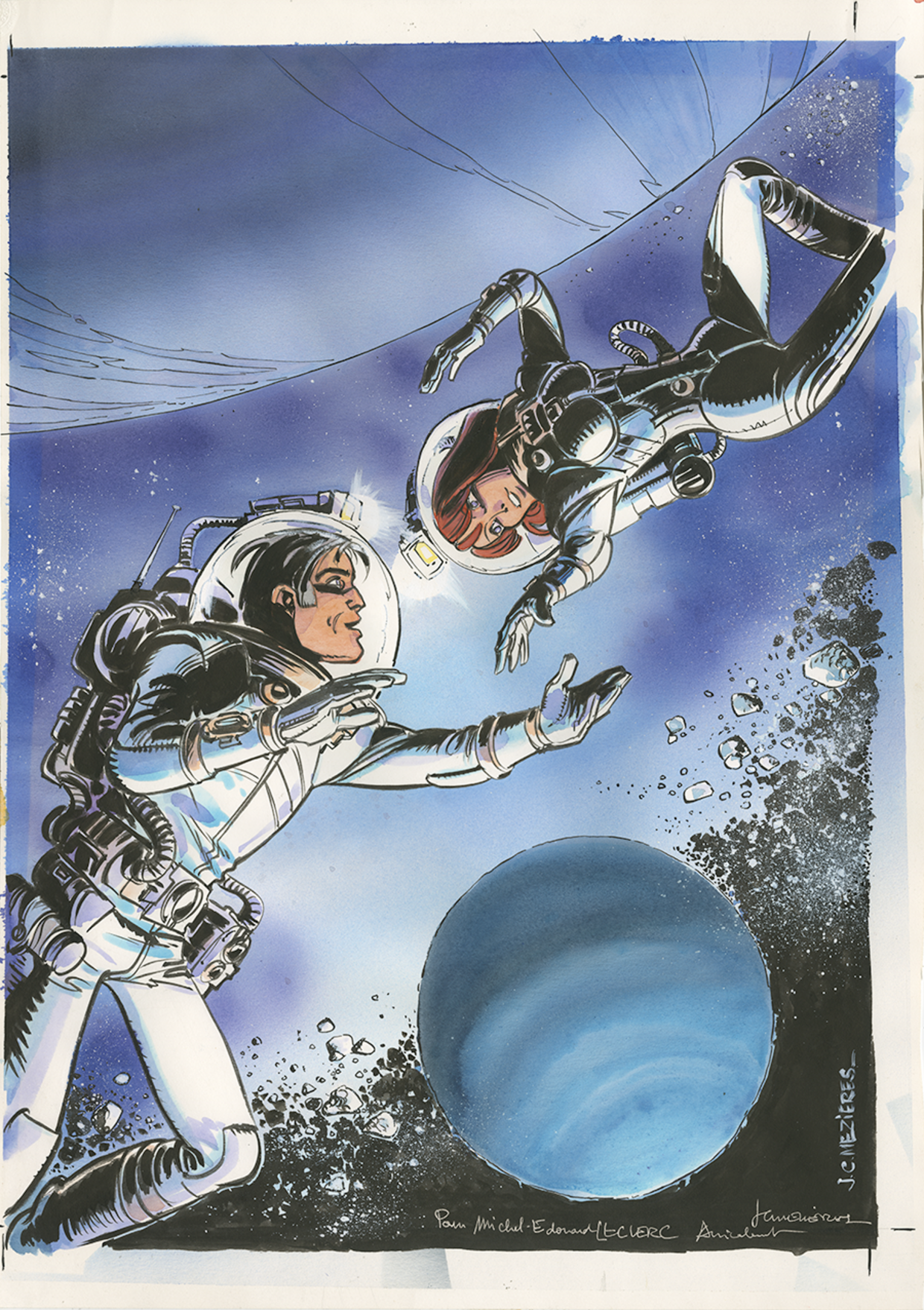 Escapade artistique : Epopées graphiques_Gap - © Jean Claude Mézières