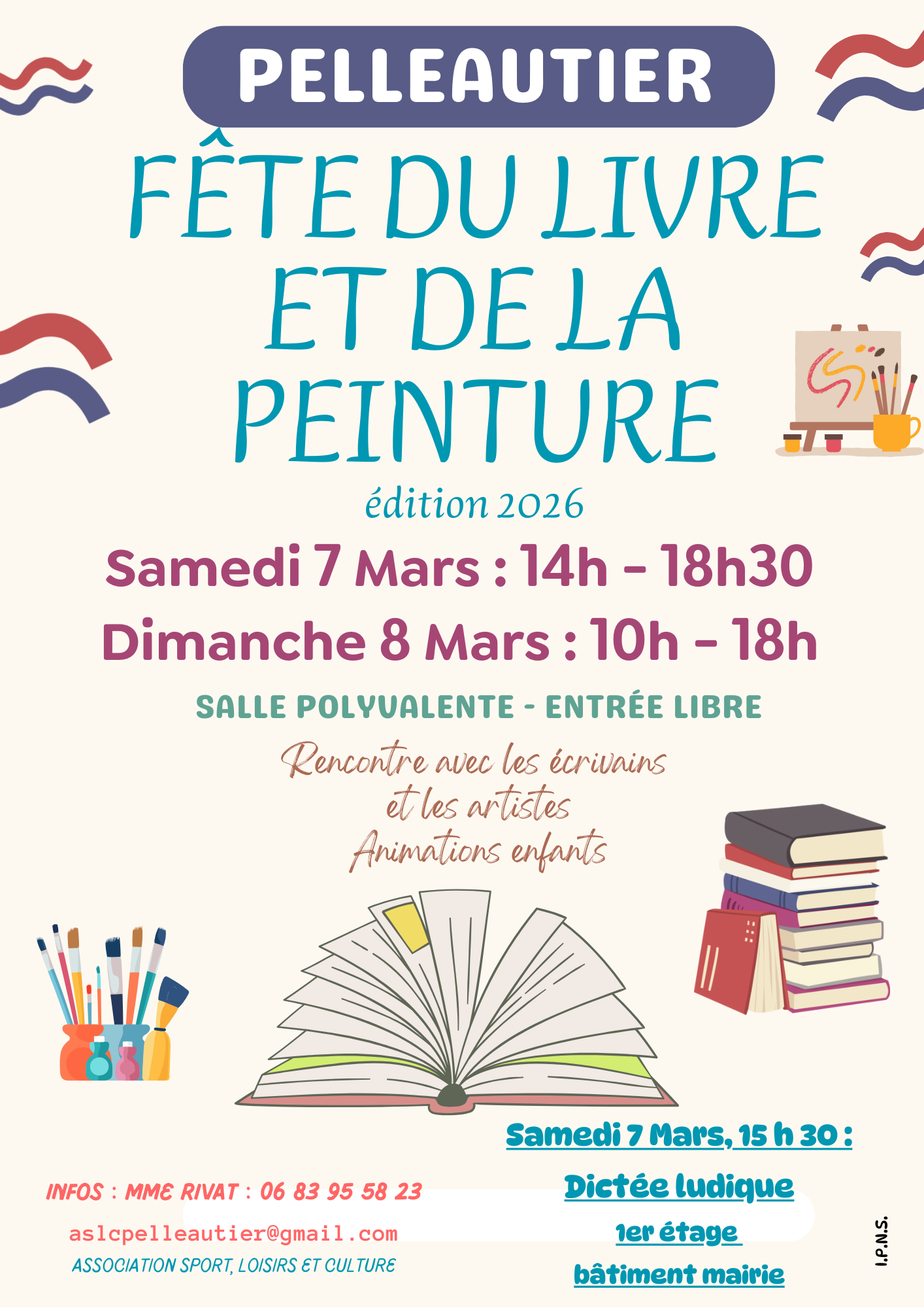 Fête du livre et de la Peinture_Pelleautier