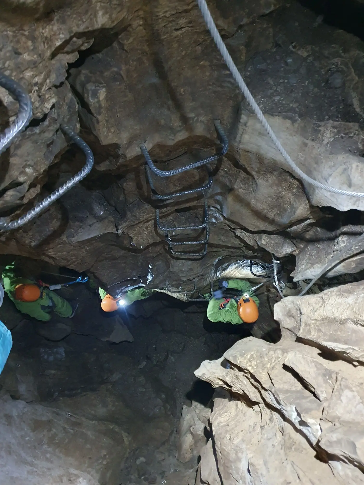 Via souterrata de la Tune avec Ecrins Spéléo Canyon - © ESC