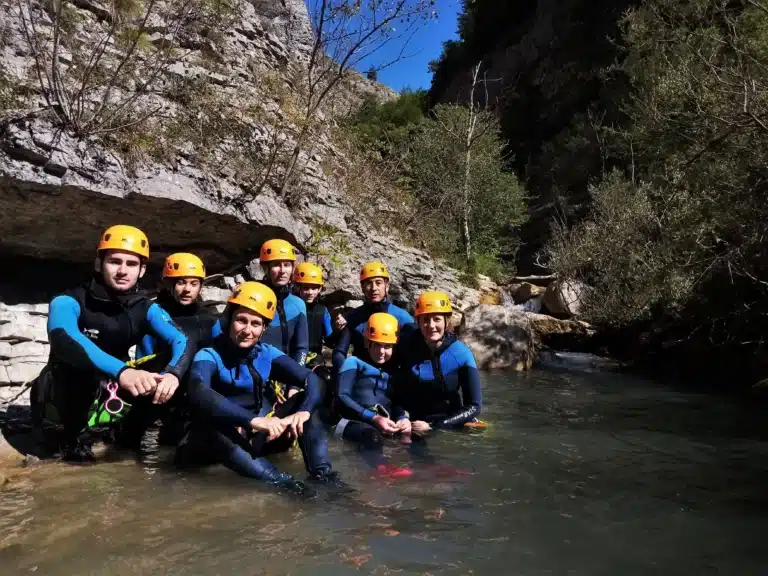 Canyoning découverte - Canyon de Rabou_Rabou - © Ecrins Spéléo Canyon