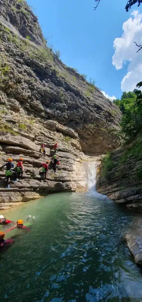 Canyoning découverte - Canyon de Rabou_Rabou - © Ecrins Spéléo Canyon,